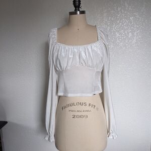 Chelsea & Violet White Blouse